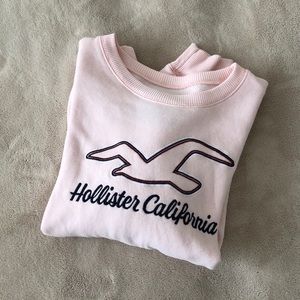 COPY - Pink Hollister Stitched Sweater